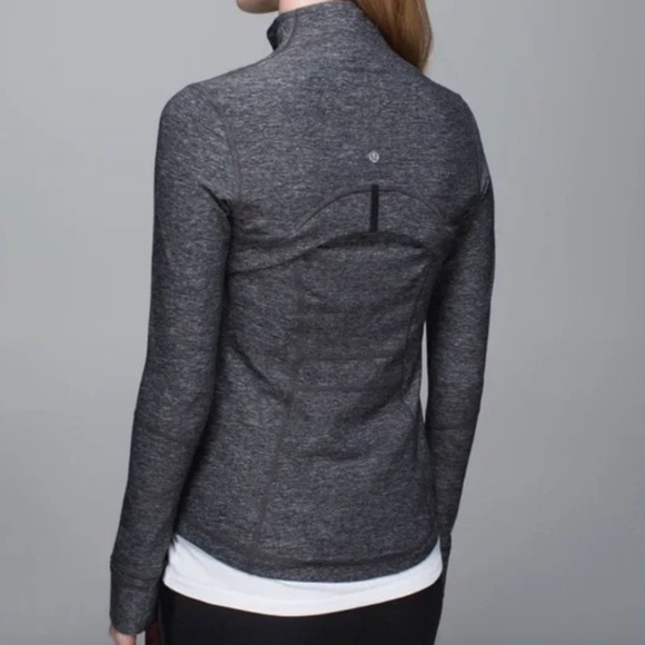 Lululemon Define Jacket black grey size 12 - Picture 5 of 6